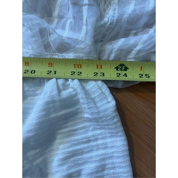 Lucky Brand NWT White Lace Top Women’s Size XL Retails for $79 - Picture 5 of 9